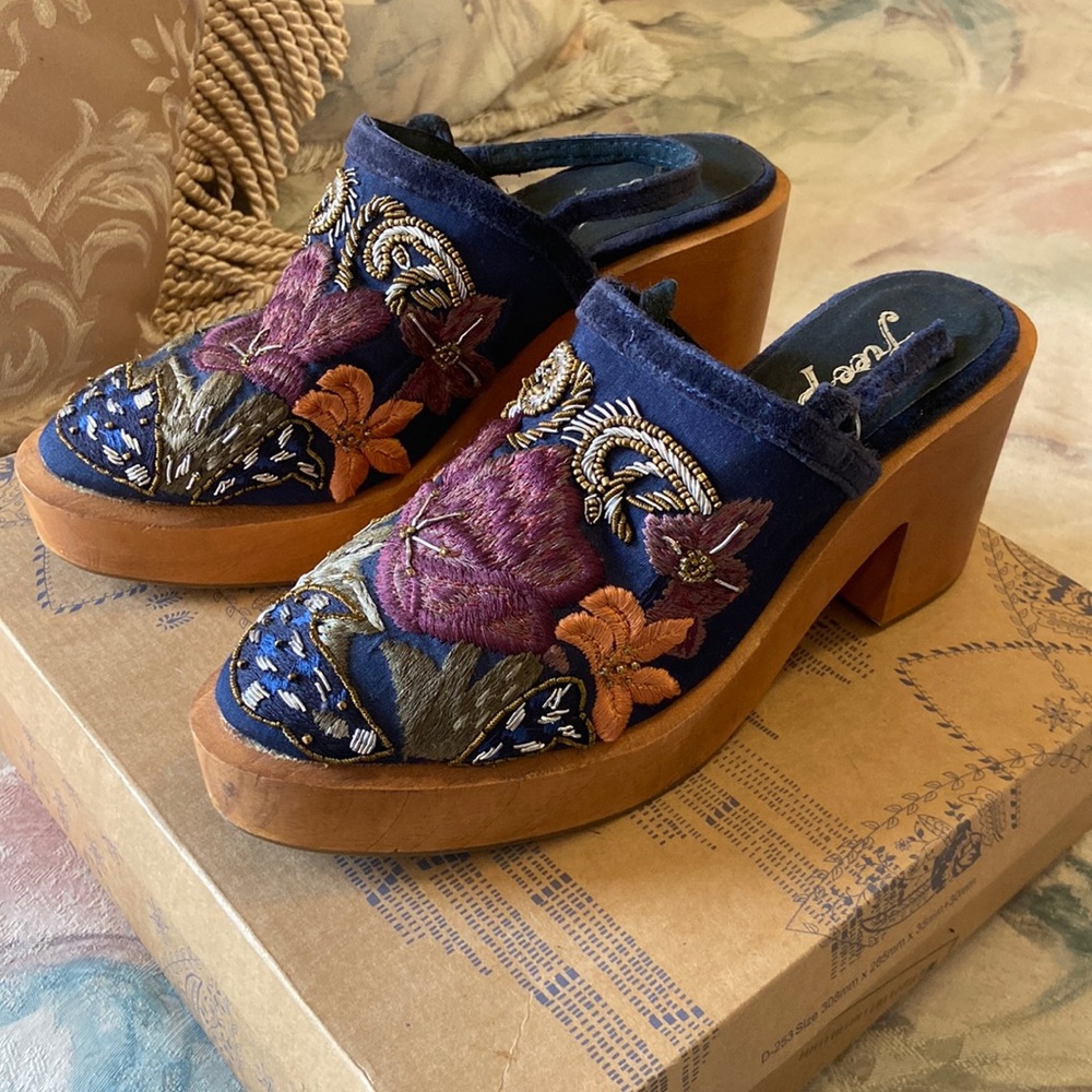 Free People Embellished Clogs